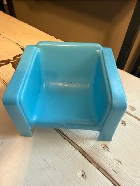 Vintage 1973 Mattel Blue Barbie Ken Dream House Chair 7825-0120 Furniture MOD